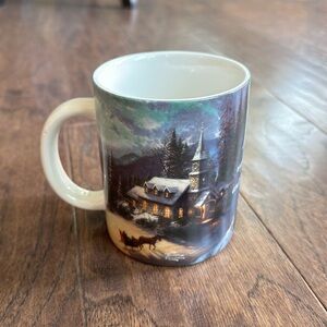 Thomas Kinkade Winter Coffee Mug